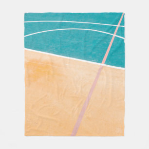 Cool Basketball Artwork Fleece Deken