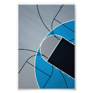 Cool Basketball Artwork Foto Afdruk