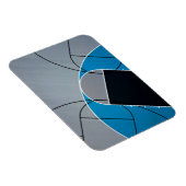 Cool Basketball Artwork Magneet (Rechterzijde)