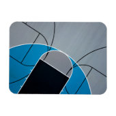 Cool Basketball Artwork Magneet (Horizontaal)