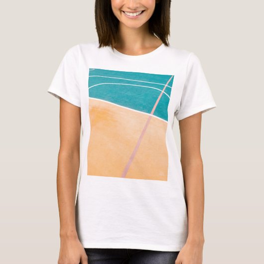 Cool Basketball Artwork T-shirt (Voorkant)