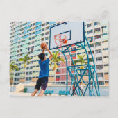 Cool Basketball Gift Briefkaart (Voorkant)