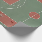 Cool Basketball Gift Cadeaupapier (Hoek)