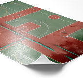 Cool Basketball Gift Foto Afdruk (Hoek)