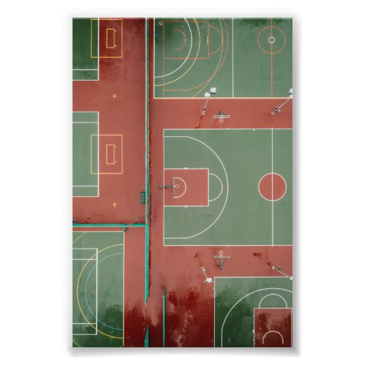 Cool Basketball Gift Foto Afdruk (Voorkant)