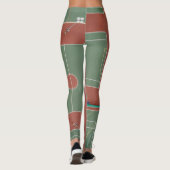 Cool Basketball Gift Leggings (Achterkant)