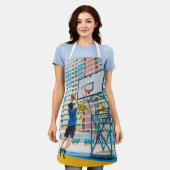 Cool Basketball Gift Schort (Gedragen)