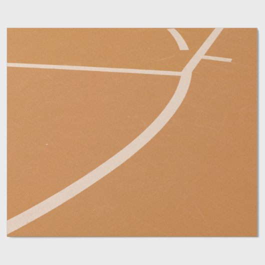 Cool Basketball Hoop Cadeaupapier (Vlak)