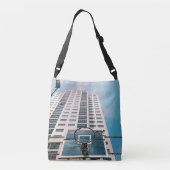 Cool Basketball Hoop Crossbody Tas (Achterkant)