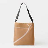 Cool Basketball Hoop Crossbody Tas (Achterkant)