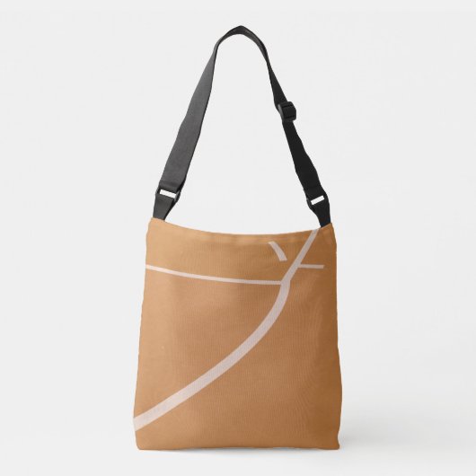 Cool Basketball Hoop Crossbody Tas (Voorkant)