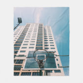 Cool Basketball Hoop Fleece Deken (Voorkant)