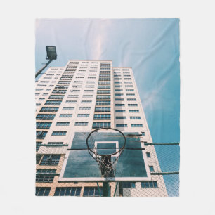 Cool Basketball Hoop Fleece Deken