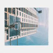 Cool Basketball Hoop Fleece Deken (Voorkant (Horizontaal))