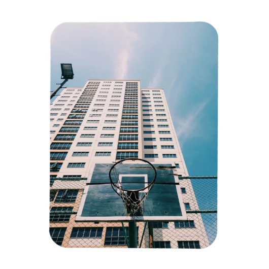 Cool Basketball Hoop Magneet (Verticaal)