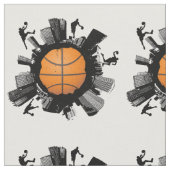 Cool Basketball World Stof (Close Up)
