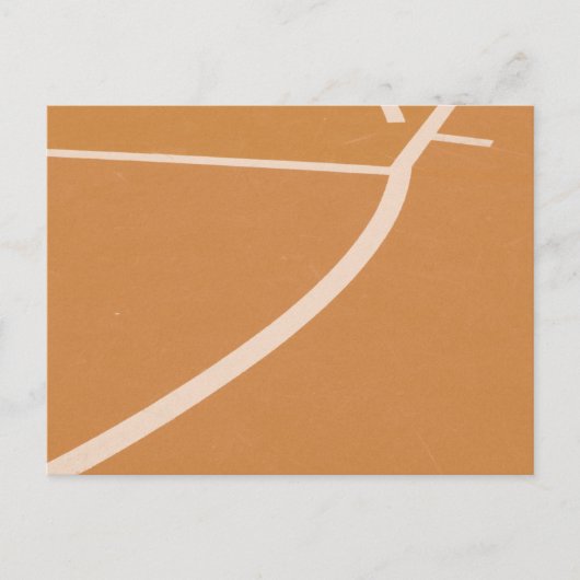 Cool Basketbalring Briefkaart (Voorkant)