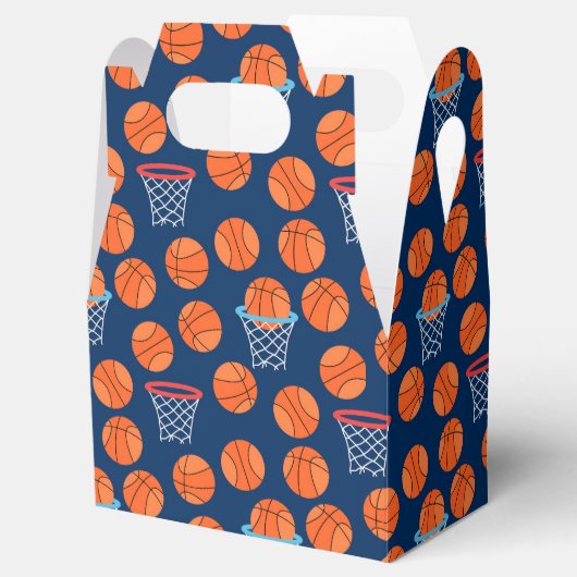cool basketbalsportpatroon bedankdoosjes (Geopend)