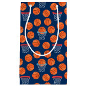cool basketbalsportpatroon klein cadeauzakje (Voorkant)