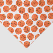 cool basketbalsportpatroon tissuepapier (Detail)