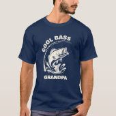 Cool Bass Grandpa  T-shirt (Voorkant)