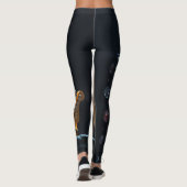 Cool Bass Guitar Leggings (Achterkant)