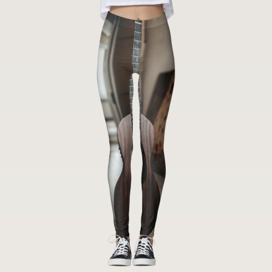 Cool Bass Guitar Leggings (Voorkant)