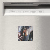 Cool Bass Guitar Magneet (Insitu (Vaatwasser))
