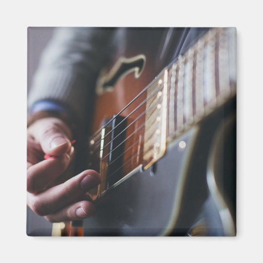 Cool Bass Guitar Magneet (Voorkant)