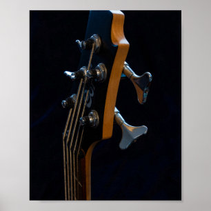 Cool Bass Guitar Poster