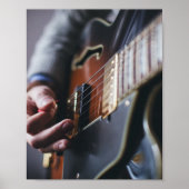 Cool Bass Guitar Poster (Voorkant)