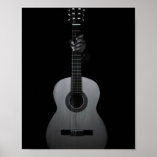 Cool Bass Guitar Poster (Voorkant)