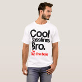 Cool Basslines Bro t-shirt (Voorkant volledig)