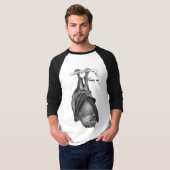 Cool Bat,  Print, Dierlijk ontwerp T-shirt (Voorkant volledig)