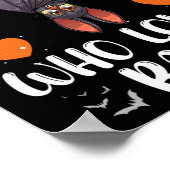 Cool Bat Voor Vrouwen Meisjes Fruit Bat Liefhebber Poster (Hoek)