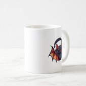 Cool Bat With Headphones Flies With Cool Jams For Koffiemok (Voorkant rechts)