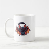 Cool Bat With Headphones Flies With Cool Jams For Koffiemok (Links)
