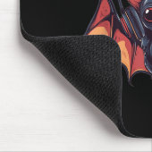 Cool Bat With Headphones Flies With Cool Jams For Muismat (Hoek)