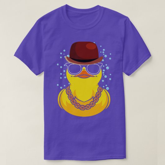 Cool Bath Duck Lover Funny Ducking Rubber Duck T-shirt (Design voorkant)