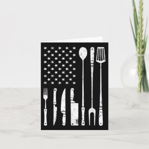 Cool BBQ Grilling Design voor Mannen Vrouwen Barbe Kaart