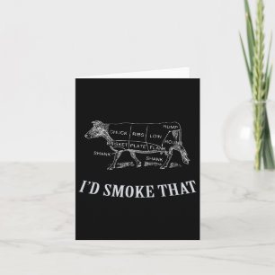 Cool BBQ - Ik zou dat roken - Rundvlees Kaart