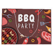 Cool bbq party lovers groot cadeauzakje (Achterkant)