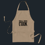 Cool bbq schort voor mannen | Echte mannen kok<br><div class="desc">Cool bbq schort voor mannen | Echte mannen koken Barbecue cadeau voor mannen. Schattige cadeau idee voor vader,  oom,  opa etc.</div>