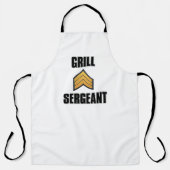 Cool BBQ Summer Fun Grill Sergeant grappig Apron Schort (Voorkant)