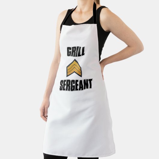 Cool BBQ Summer Fun Grill Sergeant grappig Apron Schort (Insitu)