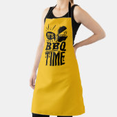 Cool BBQ time word art  Schort (Insitu)