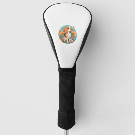 Cool Beagle 2 Golfheadcover (Voorkant)