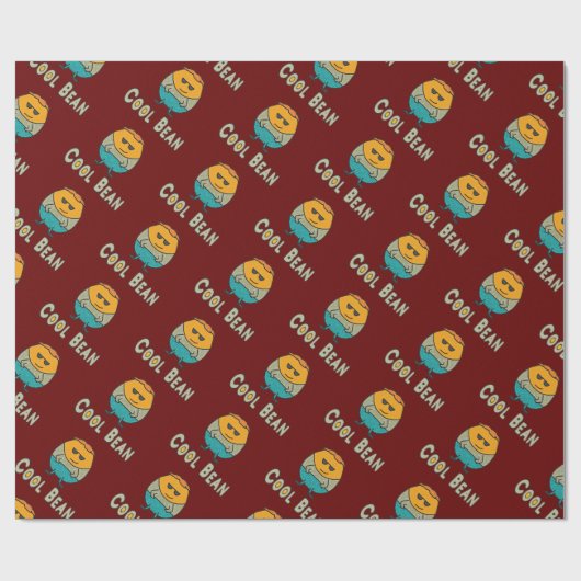 Cool Bean Cadeaupapier (Vlak)