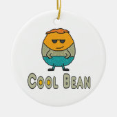 Cool Bean Keramisch Ornament (Voorkant)