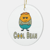 Cool Bean Keramisch Ornament (Links)